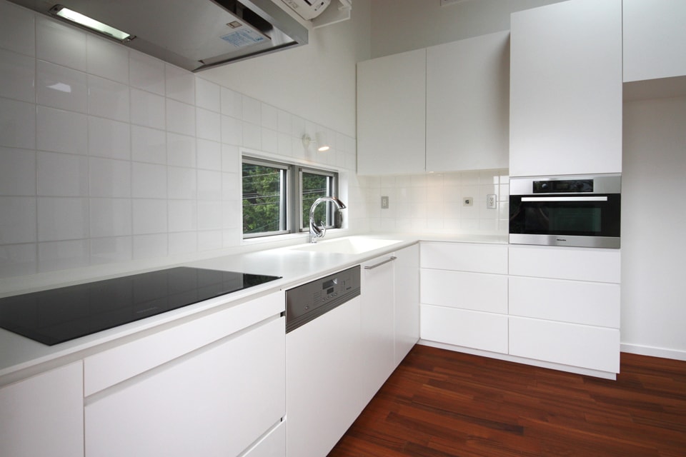 壁面収納・キッチン収納（オーダー設計・製作・施工）東京都八王子市 T邸　Designed by ダイニングプラス建築設計事務所