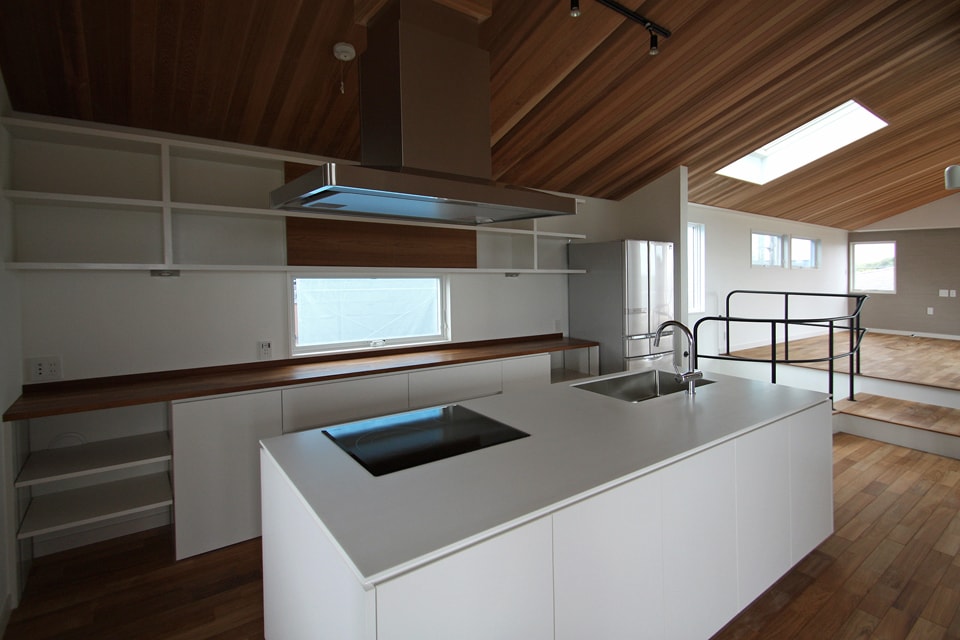 壁面収納・キッチン収納（オーダー設計・製作・施工）　神奈川県藤沢市 K邸　Designed by Atelier A One